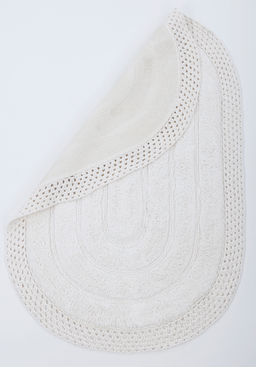 Коврик для ванной Абелард (жемчуг) 60x100 - Kazanov.a. фото 4