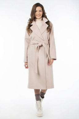 01-10890 Пальто женское демисезонное (пояс)