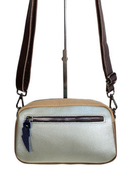 Женская сумка из натуральной кожи, цвет мультицвет - Greta фото 2