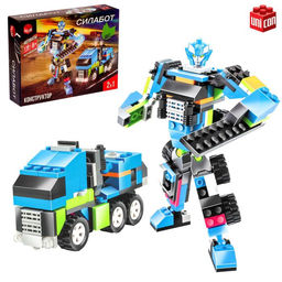 Конструктор-трансформер Грузовик, 119 деталей, цвет МИКС