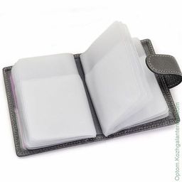 Женская кожаная визитница Sergio Valentini СВ 8118-010  фото 6