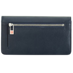 Итальянский женский кожаный кошелек DuDu серии Canarie | морской - Dudubags фото 9