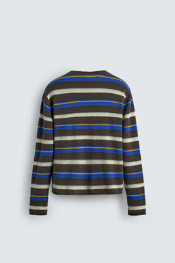 LIMITED EDITION STRIPED JACQUARD JUMPER - Zara фото 18