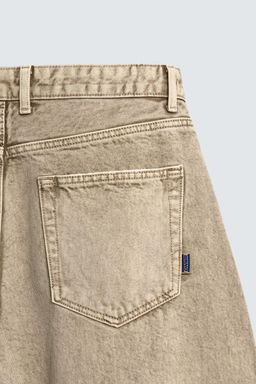 WASHED BARREL FIT TROUSERS - Zara фото 20