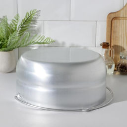 Котелок туристический, 8 л, с крышкой, штампованный алюминий