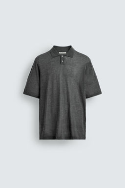 POLO PUNTO RELAXED FIT / Gris vigor? - Zara фото 7