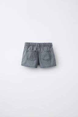 FALDA BERMUDA DENIM / Gris - Zara фото 2