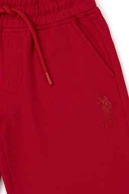 U. S. Polo Assn / Красные вязаные шорты для мальчика - U.s. polo assn фото 3