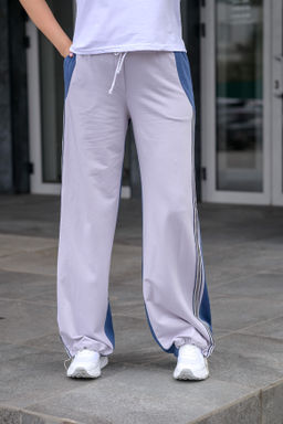 Брюки футер с регулировкой дилны по низу