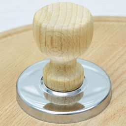 Цена за 2 шт. Форма для вырезания кругов из теста металлическая с деревянной лакированной ручкой ID9065