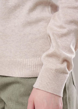 CLE Джемпер жен. 352795ха меланж св.бежевый - Clever wear фото 4
