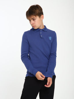 Рубашка-поло "Павел" индиго