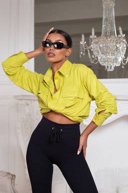 Рубашка Open Style 5343 желтый