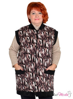 Жилет Модель №1382 размеры 44-84 - Plusmoda фото 2