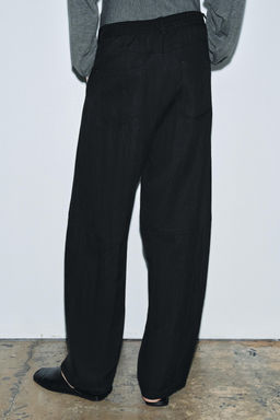 ZW COLLECTION FLOWING BALLOON TROUSERS - Zara фото 3