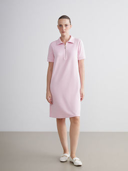 Polo Yaka Mini Elbise