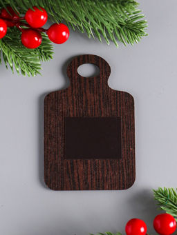 Набор магнитов на холодильник 4 шт., «Доска разделочная с конём: Богатства, удачи, любви и нежности, ярких моментов»