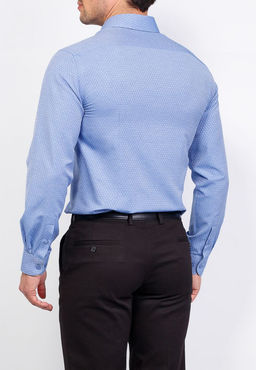 Сорочка мужская длинный рукав GREG 223/139/1172/ZV  фото 3