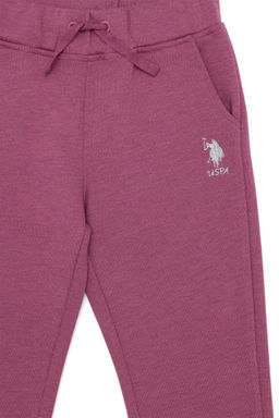 Детские темно-розовые спортивные штаны - U.s. polo assn фото 4