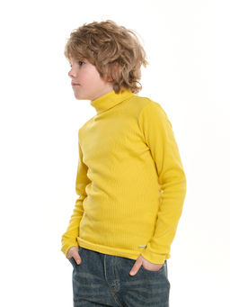 Джемпер (водолазка) UD 2187 горчичный - Mini maxi фото 4