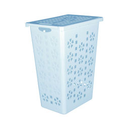 Корзина для белья "Виолетта" 30л (голубой) М2444