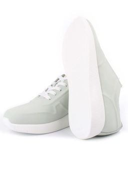 05-PDL195-3 LT. GREEN Кроссовки женские (натуральная кожа)