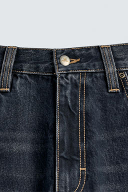 WASHED BALLOON FIT JEANS