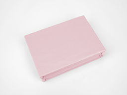 3969-БЧ Простыня на резинке сатин 220*200*25 рис. 12-2903 цв. розовый