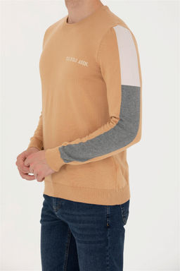 U. S. Polo Assn Мужской песочный свитер - U.s. polo assn фото 13