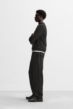 COTTON - WOOL TROUSERS - Zara фото 4