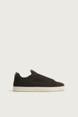 ZAPATILLA PIEL / Marr?n