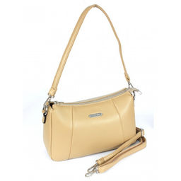 Сумка женская искусственная кожа YDR-2773, 1отд+карм/перег, плечевой ремень, бежевый SALE 264135