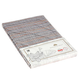 Скатерть 240х145см Рональдо беж, длина стола до 200см, на 10-12 персон, рогожка, хлопок 171г/м2, упаковка классическая 28х41см, Домашняя мода (Россия)  фото 4