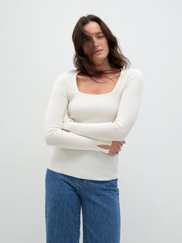 Conso/KJL 240729 - milk Джемпер женский