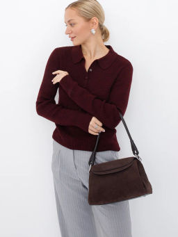 Сумка 2617Y coffee Polina&Eiterou