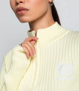 Джемпер #КТ1228, светло-жёлтый