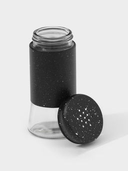 Цена за 12 шт. Солонка «Стиль», 150 мл, 5.5×8 см, стекло, чёрная