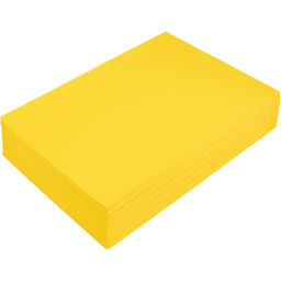 Бумага цветная Комус Color (лимон интенсив), 80г, А4, 500 л