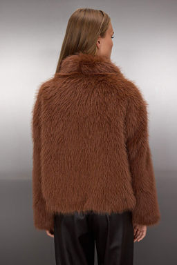 Bej Oversize Kal?p Kurk Mont TWOAW25MO00035 - Trendyolmilla фото 4