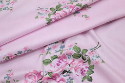 Сатин Само очарование цв.бл.розовый, ш.1.60м, хлопок-100%, 110гр/м.кв - Купава фото 4