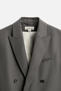 DOUBLE-BREASTED SUIT BLAZER X NANUSHKA - Zara фото 18