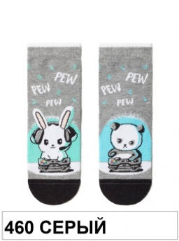 Носки дет.TIP-TOP 17С-10СП, р.18 (48/6) - 460 СЕРЫЙ - Conte elegant фото 2