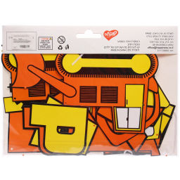 Растяжка "Весёлые машинки" 33 x30 см