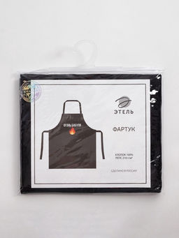 Фартук Этель Огонь бабуля 60?70 см, 100% хлопок, репс 210 г/м?
