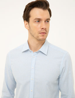 Mavi Slim Fit Uzun Kollu G_mlek