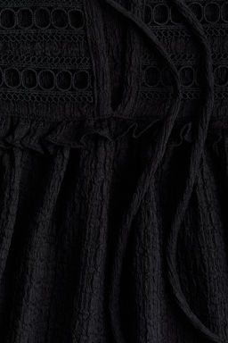 Blusa oversize con ribetes de volante - H&m фото 5