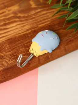 Крючок на липучке Ice cream, blue