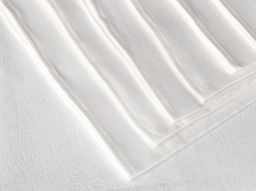 23С151-ШР/уп/ст 153*153 + 6 салф. 48*50 Комплект столовый "Катюша-2" цв. 0 рис. 91 Белый