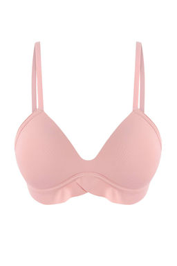 Siyah-Cok Renkli 2li Sabit Kap T-Shirt Bra Sutyen THMSS26SU00003 - Trendyolmilla фото 2