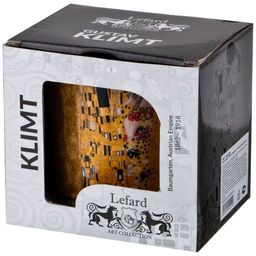 КРУЖКА LEFARD ПОЦЕЛУЙ (Г. КЛИМТ) 420 МЛ ЗОЛОТАЯ (КОР=36ШТ.)  фото 2